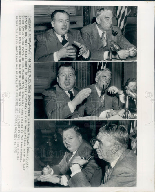 1951 Price Czar Michael DiSalle Press Photo - Historic Images