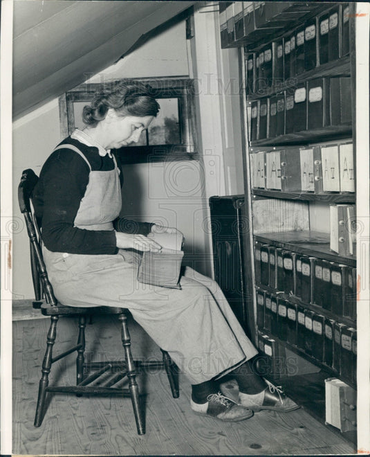 1942 Cancer Researcher Dunning Press Photo - Historic Images
