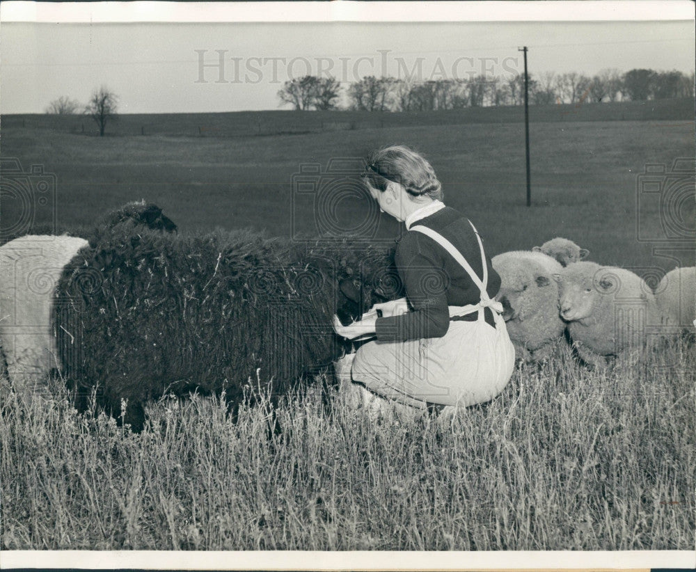 1942 Cancer Researcher Dunning Press Photo - Historic Images