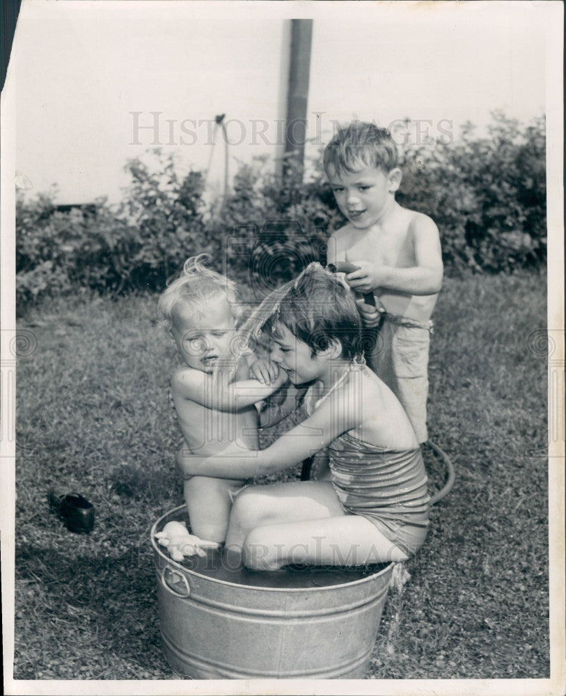 1953 Detroit Summer Day Press Photo - Historic Images