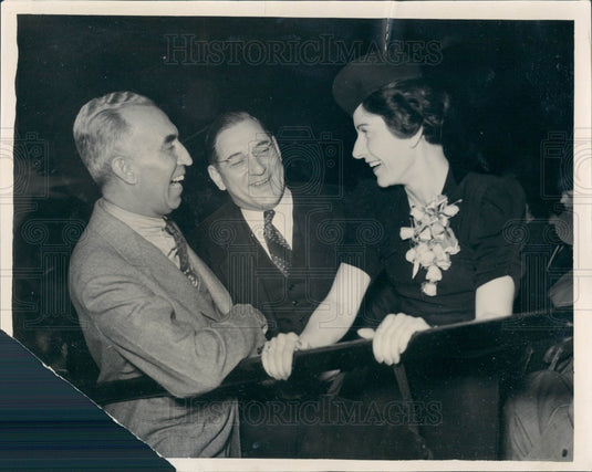 1939 Detroit Chrysler VP Hermann Weckler Press Photo - Historic Images