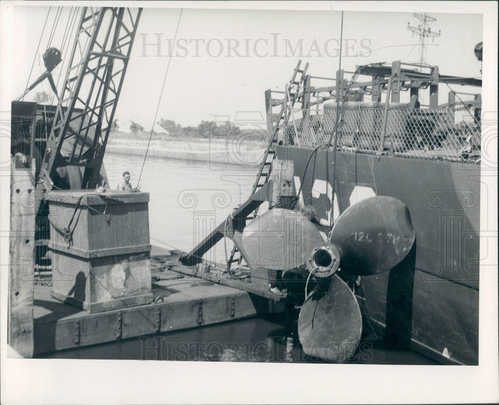 1945 MS River Lakes-to-Gulf Waterway Press Photo - Historic Images