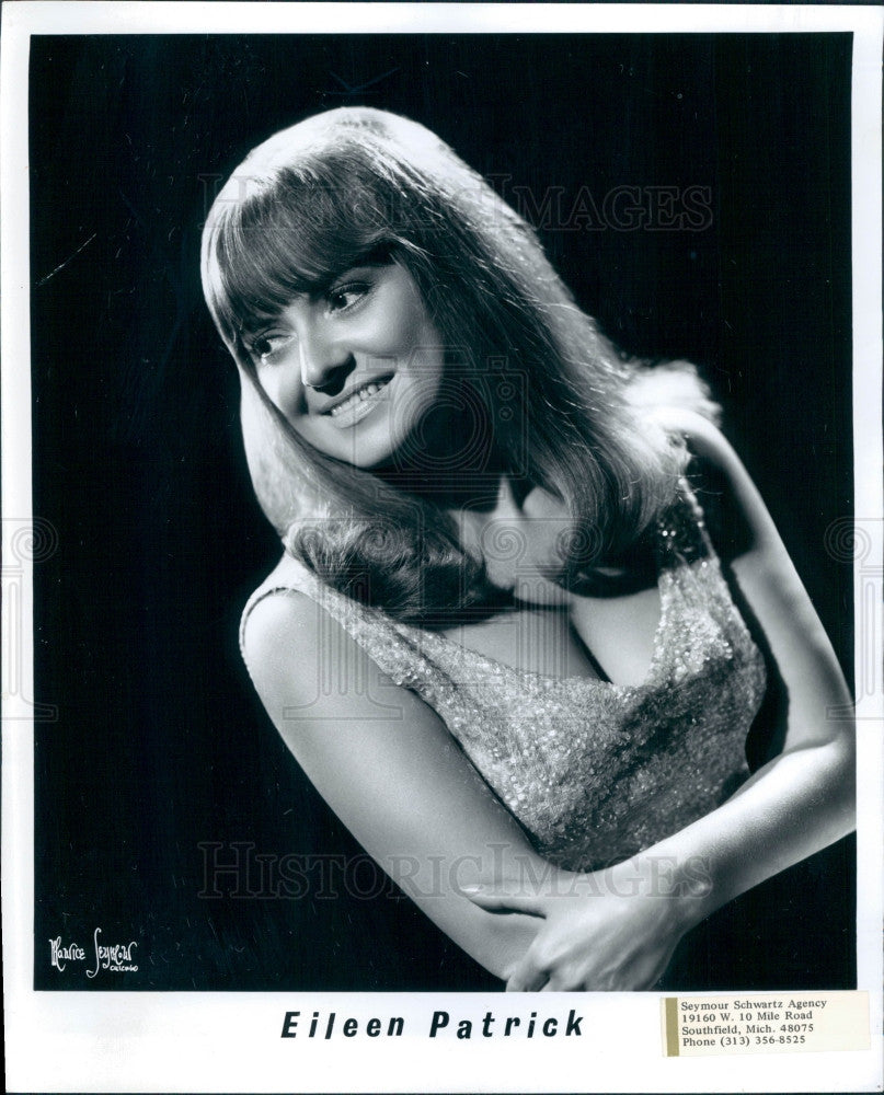 1973 Singer Eileen Patrick Press Photo - Historic Images