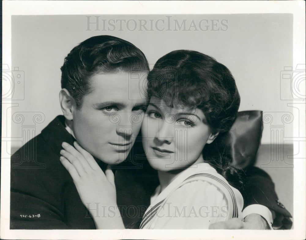 1934 Actors Jean Parker William Bakewell Press Photo - Historic Images