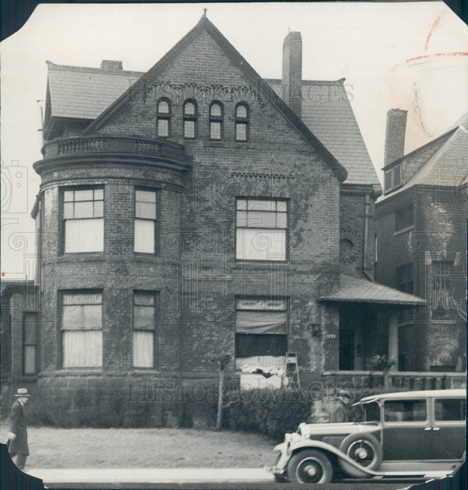 Undated Detroit Jefferson Club Restaurant Press Photo - Historic Images