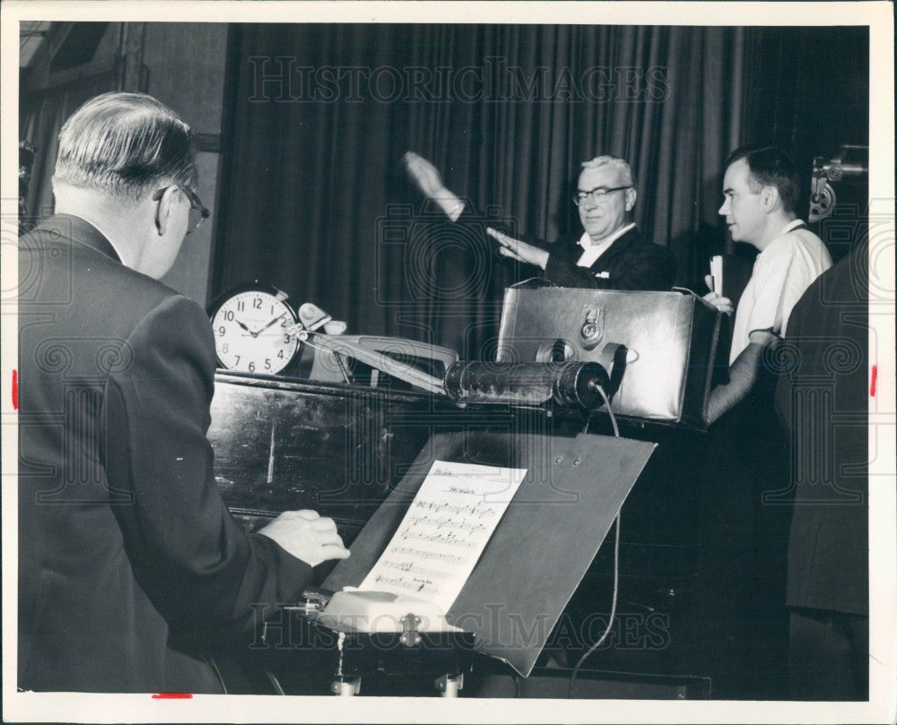 1955 Detroit Orchestra Harry Zimmerman Press Photo - Historic Images