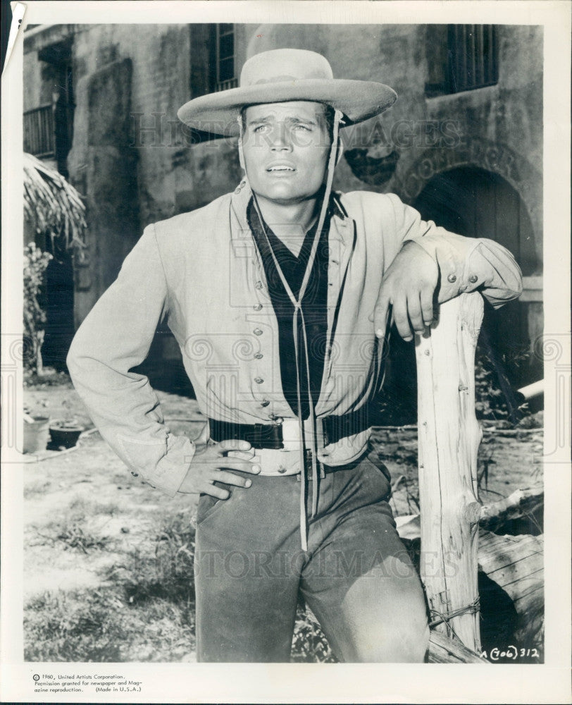 1960 Actor Pat Wayne Press Photo - Historic Images