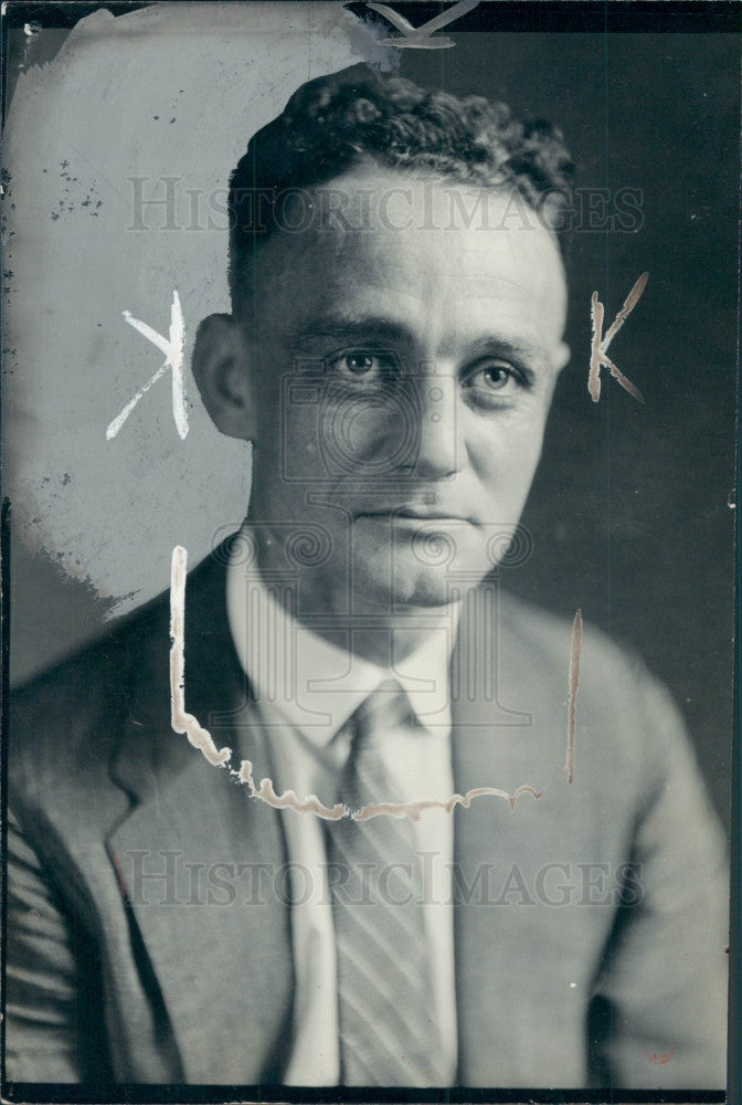 1925 Boxer Jimmy Brady Press Photo - Historic Images