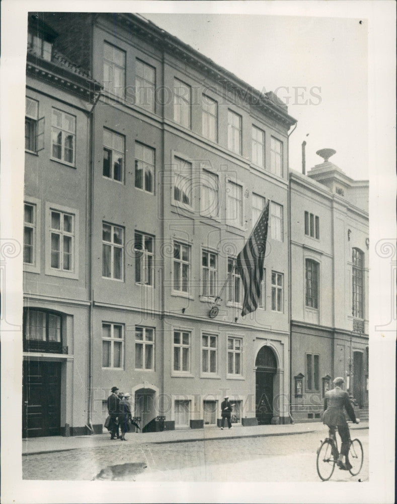 1940 Denmark American Legation Bldg Press Photo - Historic Images