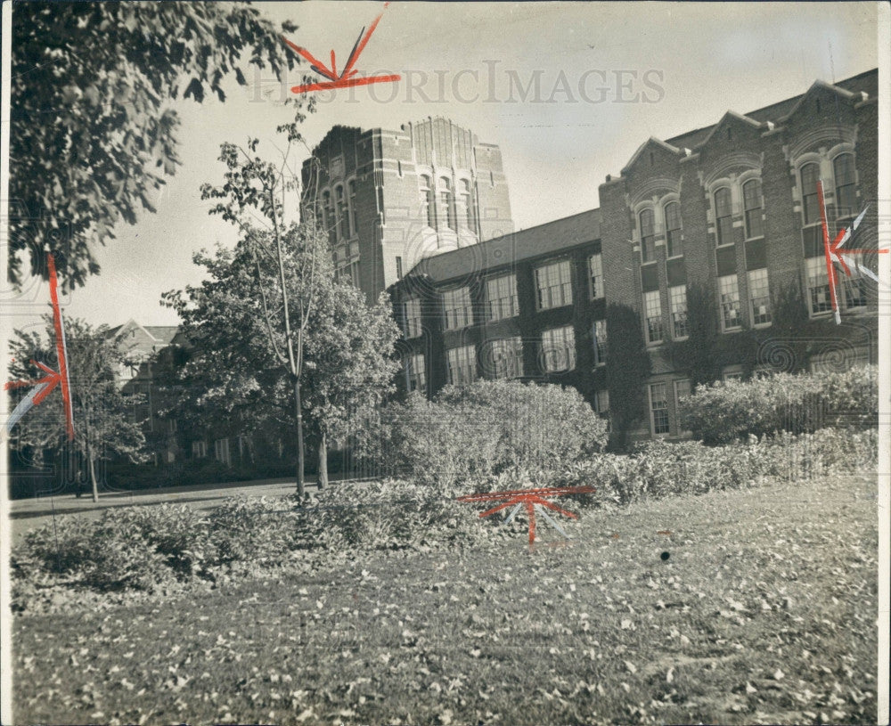 1938 Central Michigan College of Education Press Photo - Historic Images