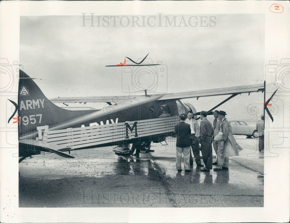 1958 Univ MI Experimental Airborne Radar Press Photo - Historic Images