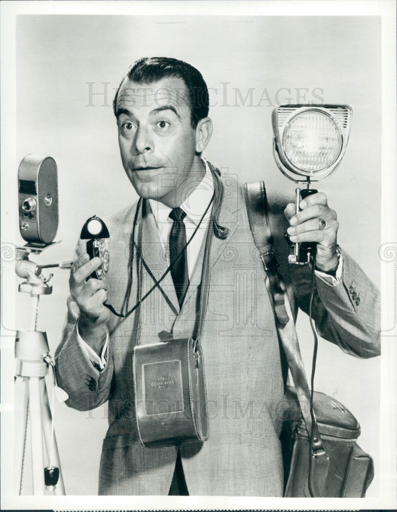 1963 Announcer George Fenneman Press Photo - Historic Images