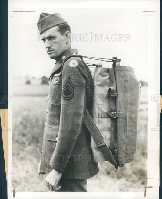 1943 US Army Adjustable Litter Press Photo - Historic Images