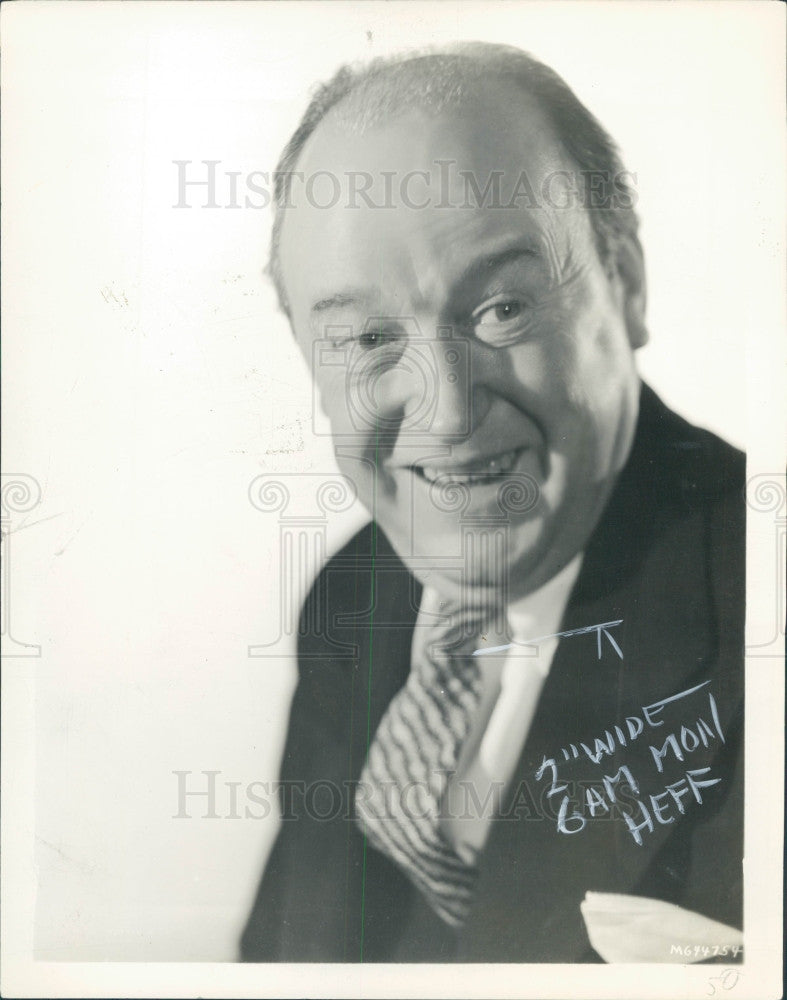 1935 Actor Dudley Digges Press Photo - Historic Images