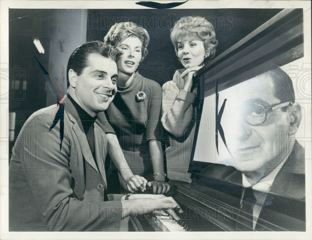 1962 Singer Johnny Desmond Press Photo - Historic Images