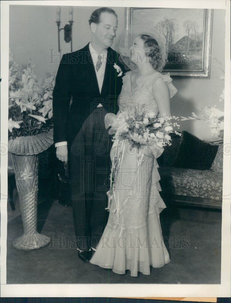 1933 Actor Alan Dinehart Press Photo - Historic Images