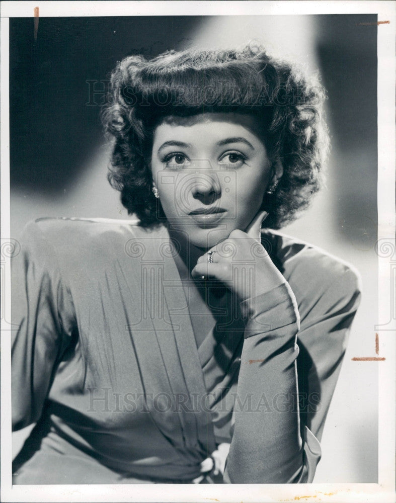 1943 Actress Jeff Donnell Press Photo - Historic Images