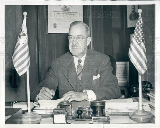 1941 CA Wm Jennings Bryan Jr LA Customs Press Photo - Historic Images