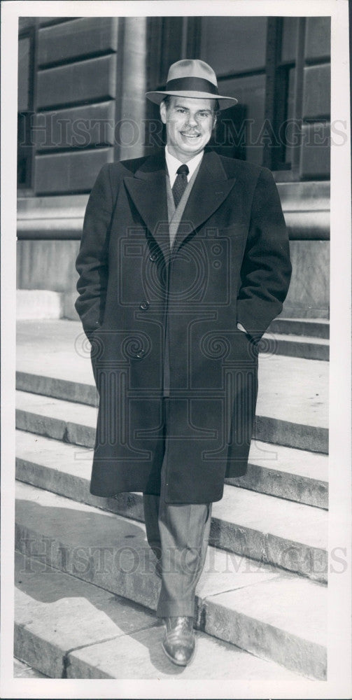 1952 Actor Billy De Wolfe Press Photo - Historic Images