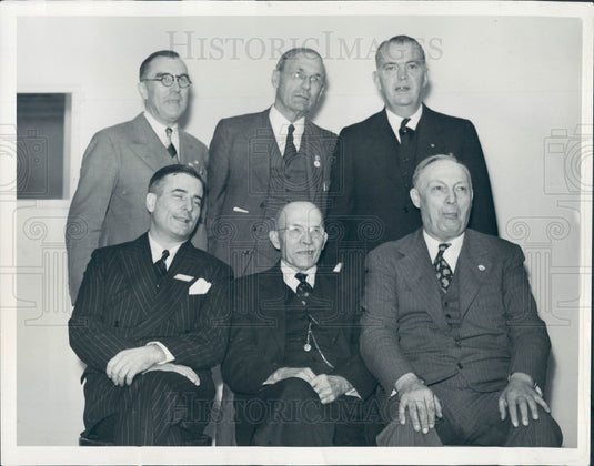 1940 Michigan Governor Luren Dickinson Press Photo - Historic Images