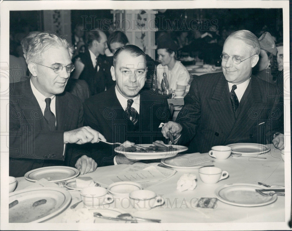 1938 MI GOP Ferguson/McLeod/Montgomery Press Photo - Historic Images