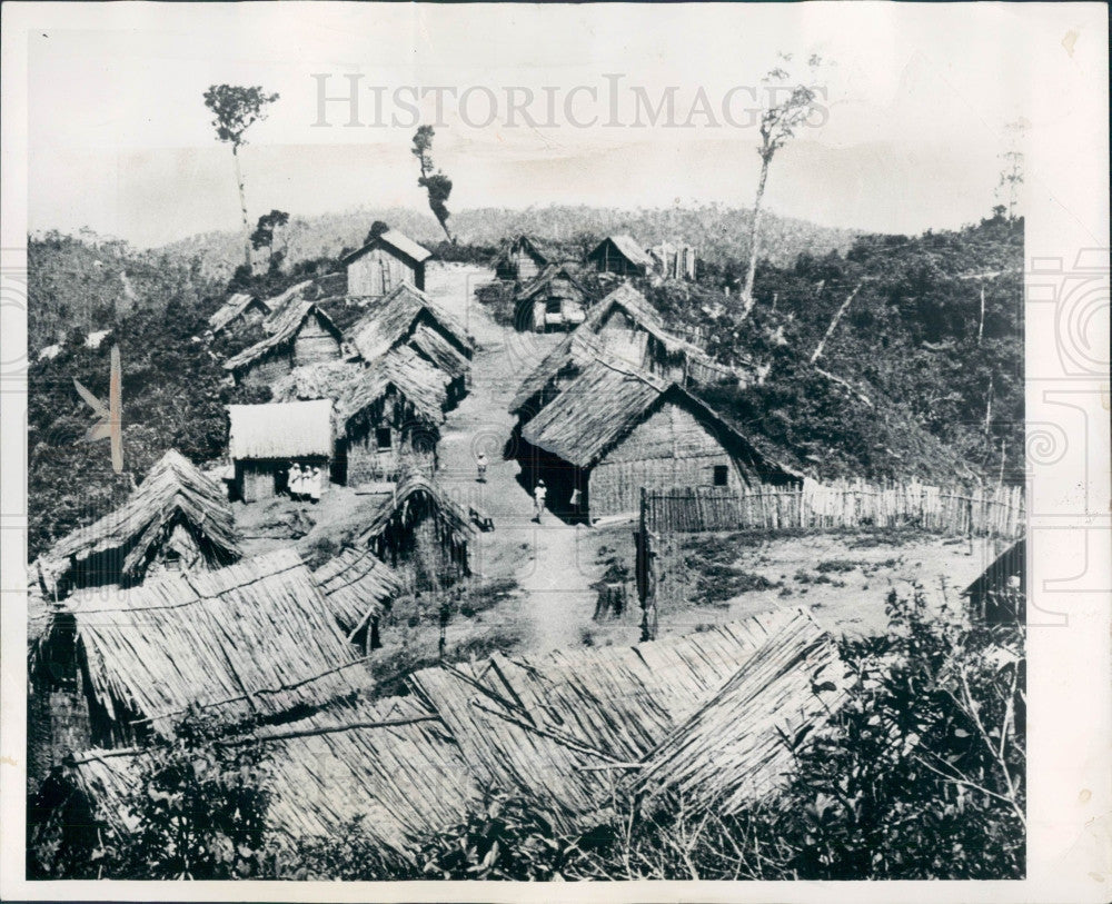 1952 Village in Brazil Press Photo - Historic Images