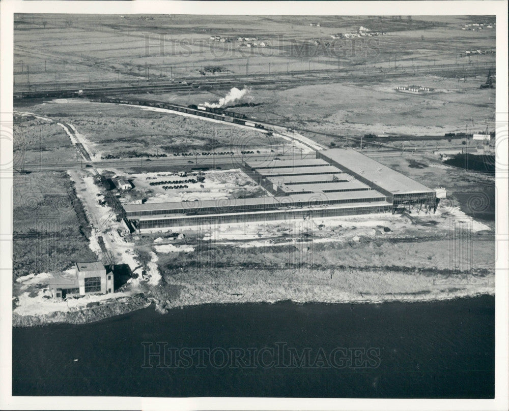 1937 Firestone Bus House Aerial Press Photo - Historic Images