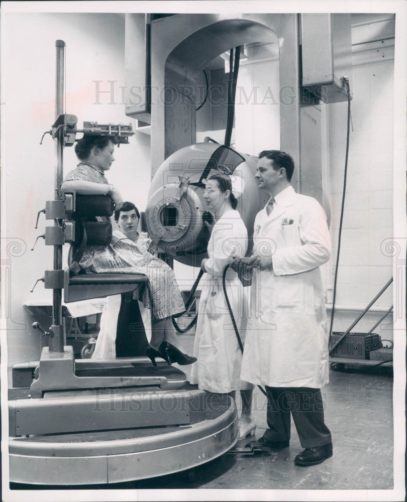 1953 Univ Chicago Argonne Research Hospital Press Photo - Historic Images