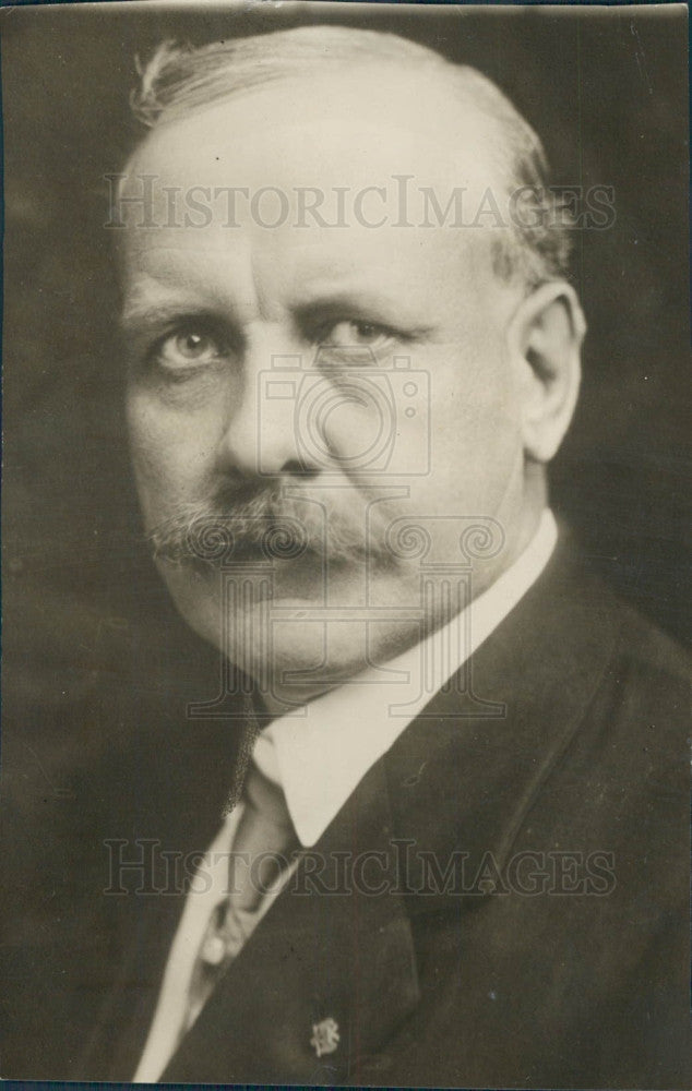 1912 Kansas Joseph Dolley Bank Commissioner Press Photo - Historic Images
