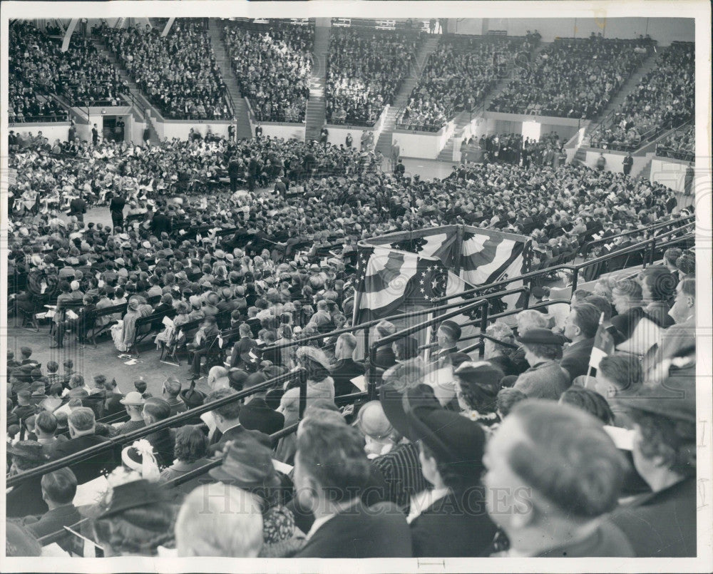 1939 Detroit Am Lutheran Church Convention Press Photo - Historic Images