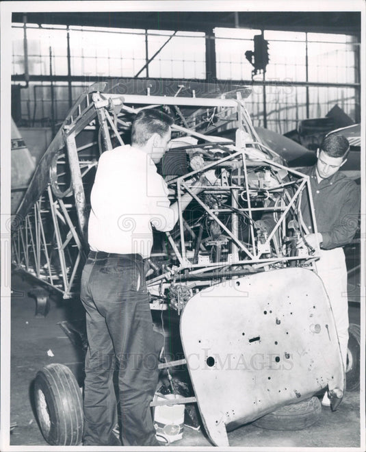 1958 Detroit Aero Mechanics School Press Photo - Historic Images