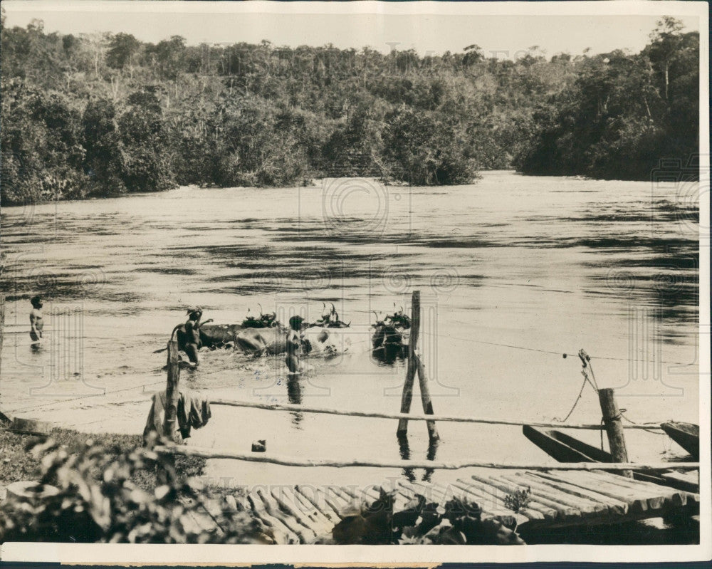 1927 Brazil Rio Roosevelt River Press Photo - Historic Images