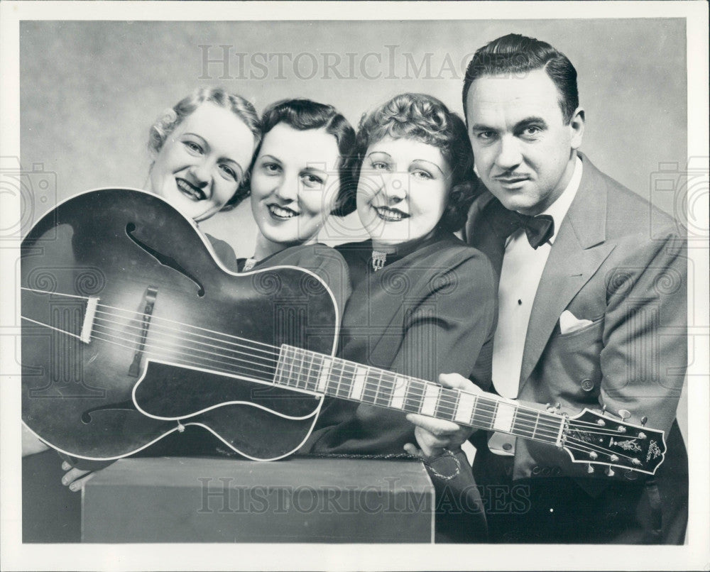 1936 Detroit News Radio The Troopers Press Photo - Historic Images