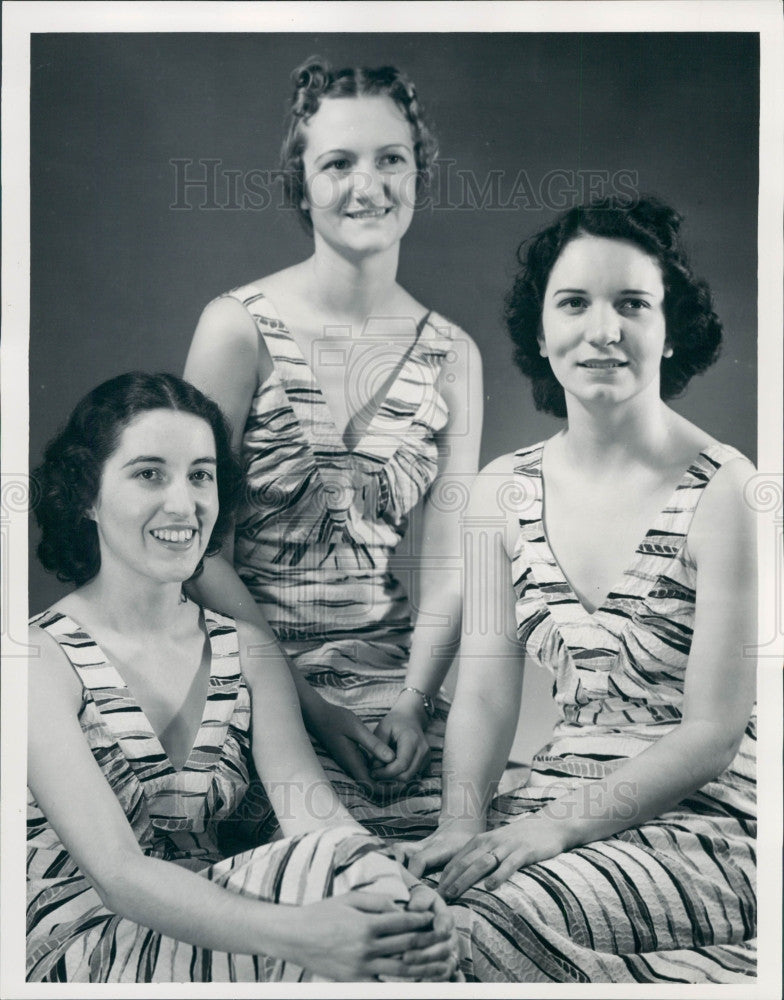 1939 Detroit News Radio The Smoothies Press Photo - Historic Images