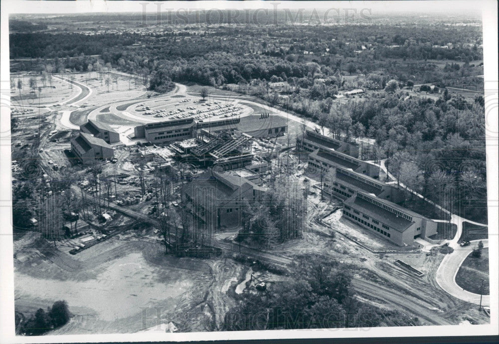 1967 MI Oakland Community College Aerial Press Photo - Historic Images