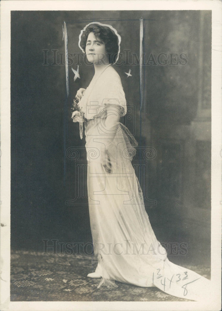 Pre-1919 Actress Fay Courteney Press Photo - Historic Images