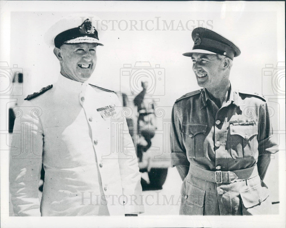 1941 GB WWII Fighting Brothers Cunningham Press Photo - Historic Images