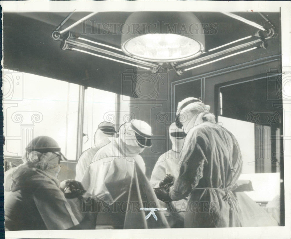 1938 Perth Amboy NJ UV Lamp Press Photo - Historic Images