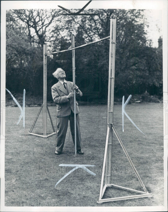 1948 British Inventor H Rottenburg Press Photo - Historic Images