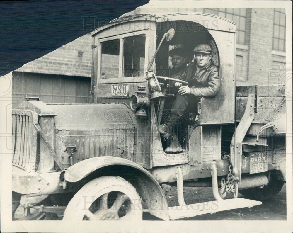 1928 Old Work Truck Press Photo - Historic Images