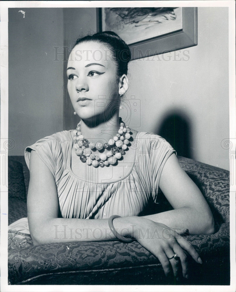 1961 Dancer Jonalee Sanford Press Photo - Historic Images