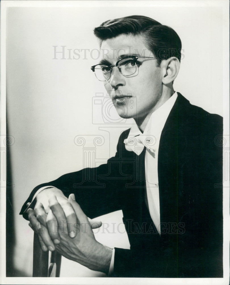 1959 Pianist Willard Straight Press Photo - Historic Images
