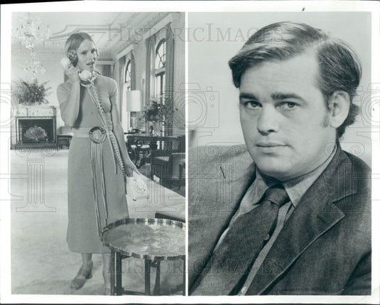 1971 Actors Susan Hogan & Marc Strange Press Photo - Historic Images