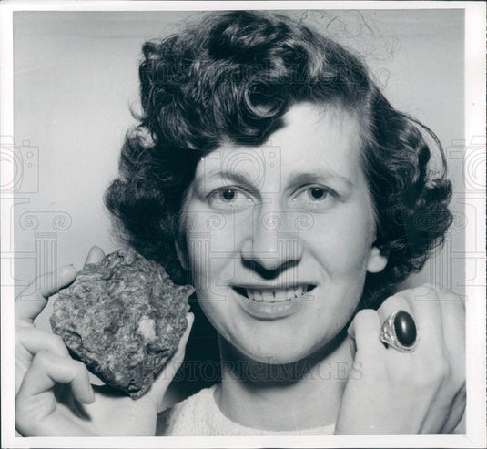 1952 Rough & Finished Jade Press Photo - Historic Images