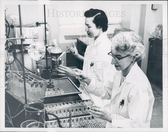 1958 Natl Inst Allergy & Infectious Disease Press Photo - Historic Images