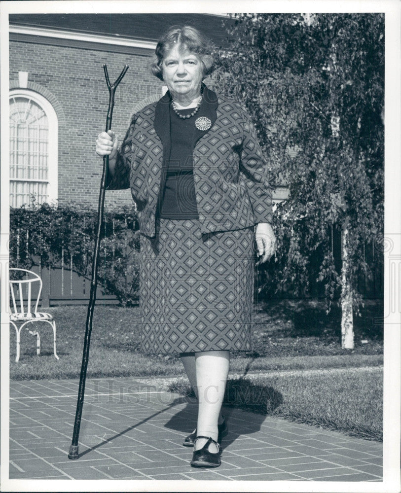 1969 Anthropologist Margaret Mead Press Photo - Historic Images