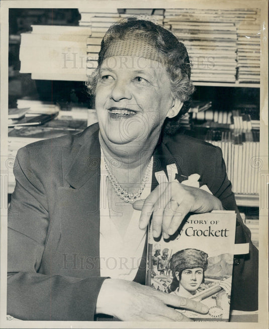 1955 Author Enid Meadowcroft Press Photo - Historic Images