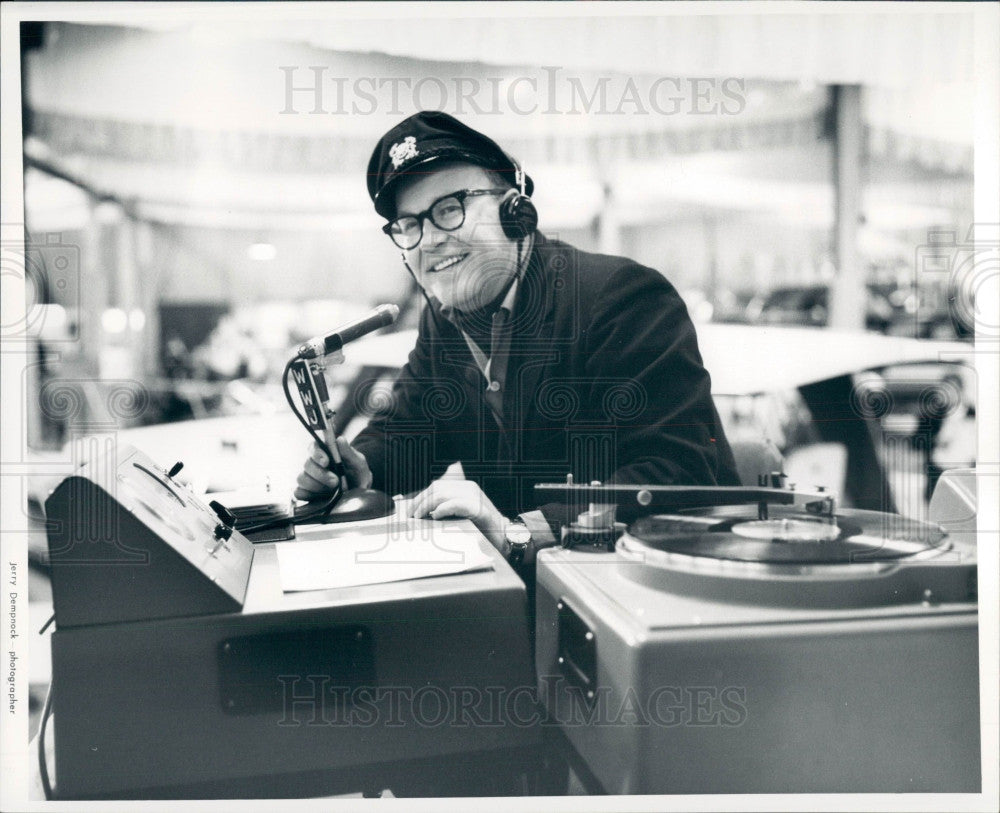 1962 Radio Luke The Spook Bob Maxwell Press Photo - Historic Images