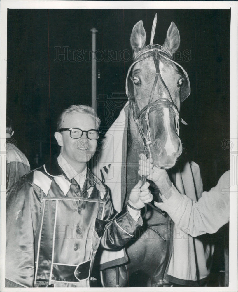 1955 Radio Luke The Spook Bob Maxwell Press Photo - Historic Images