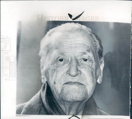 1964 British Novelist Somerset Maugham Press Photo - Historic Images